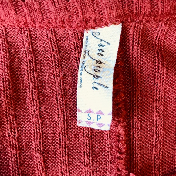 🌟🌟SOLD🌟🌟Free People Sunset Thermal - Rust - Picture 3 of 7